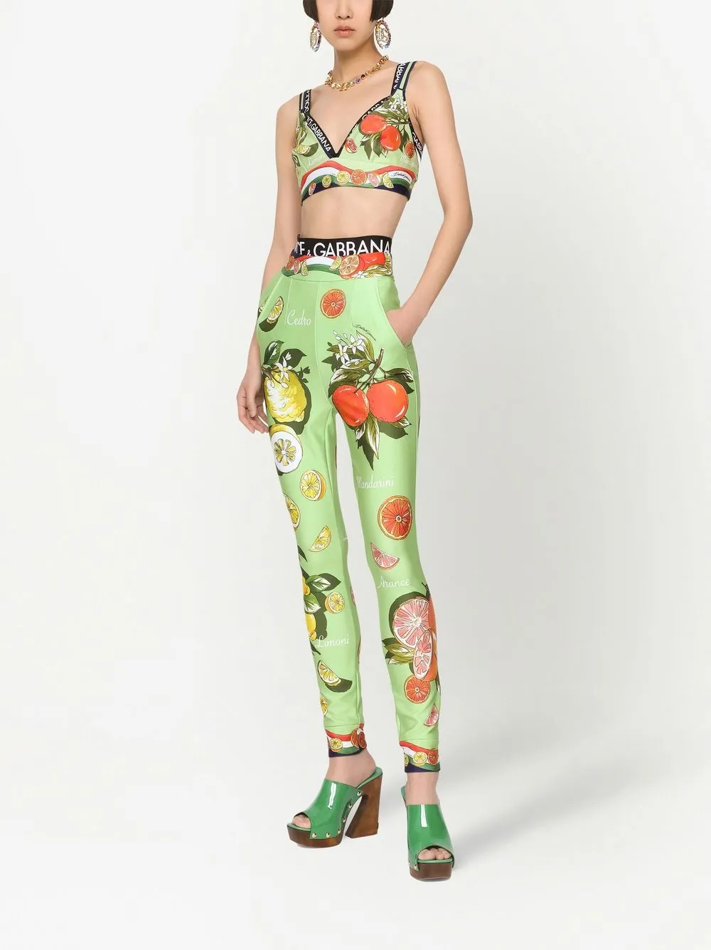 Dolce & Gabbana ドルチェ＆ガッバーナ プリントレギンス - FARFETCH