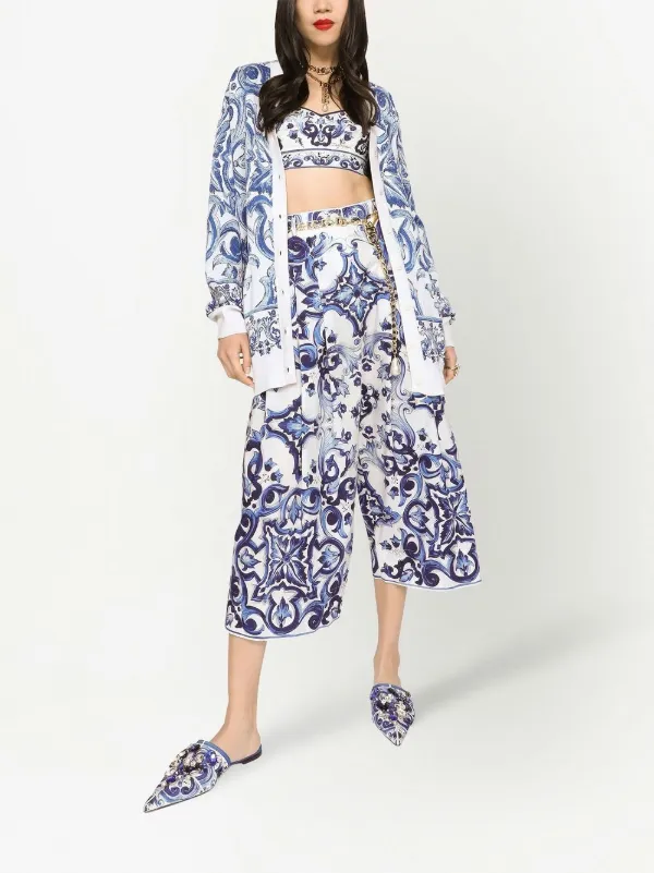 Dolce & Gabbana ドルチェ＆ガッバーナ マジョリカプリント