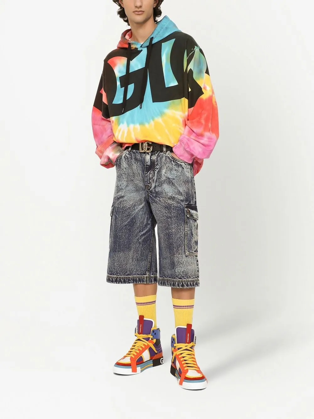 【送関込】Dolce & Gabbana Milano 1984 Print Hoodie Dolce & Gabbana Milano 1984 Print Hoodie Black | END. (US)