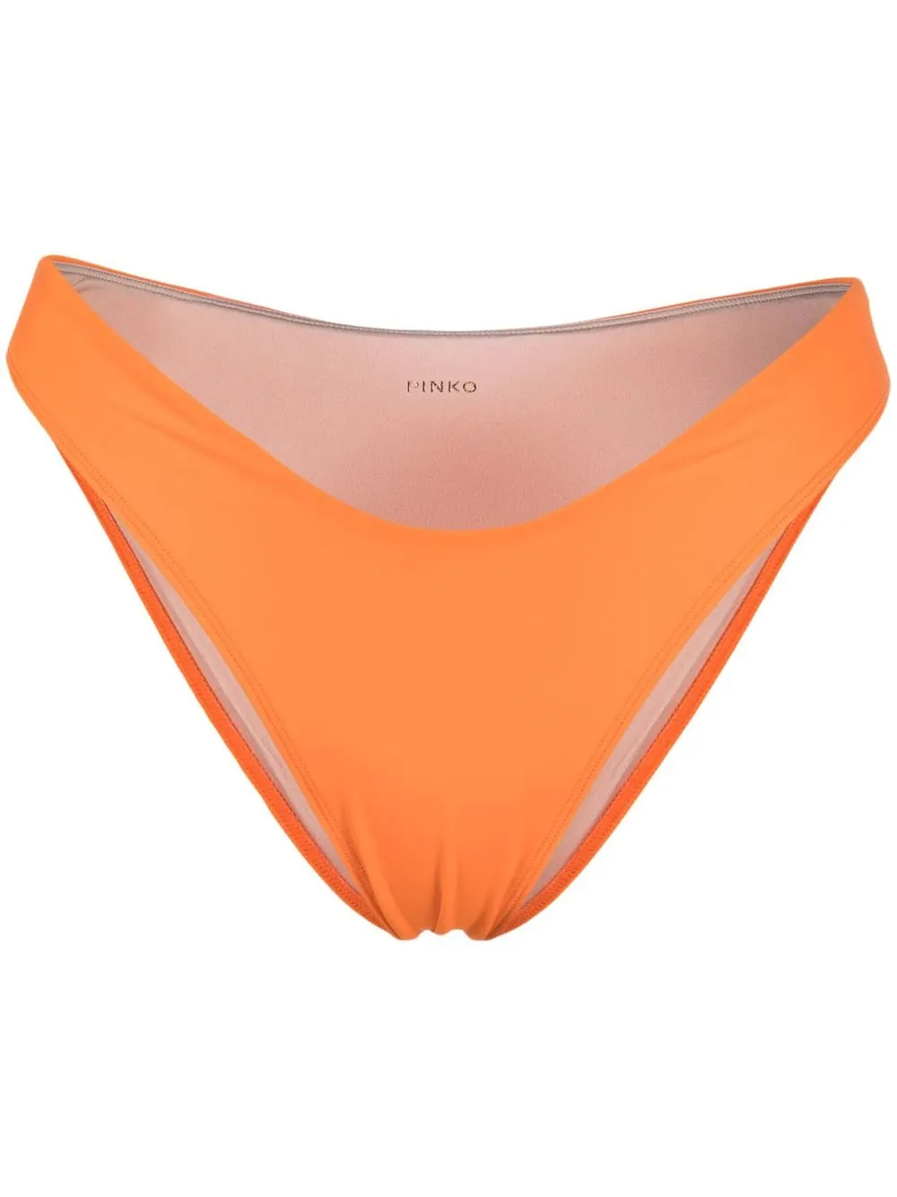 

PINKO bikini bottom con tiro alto - Naranja