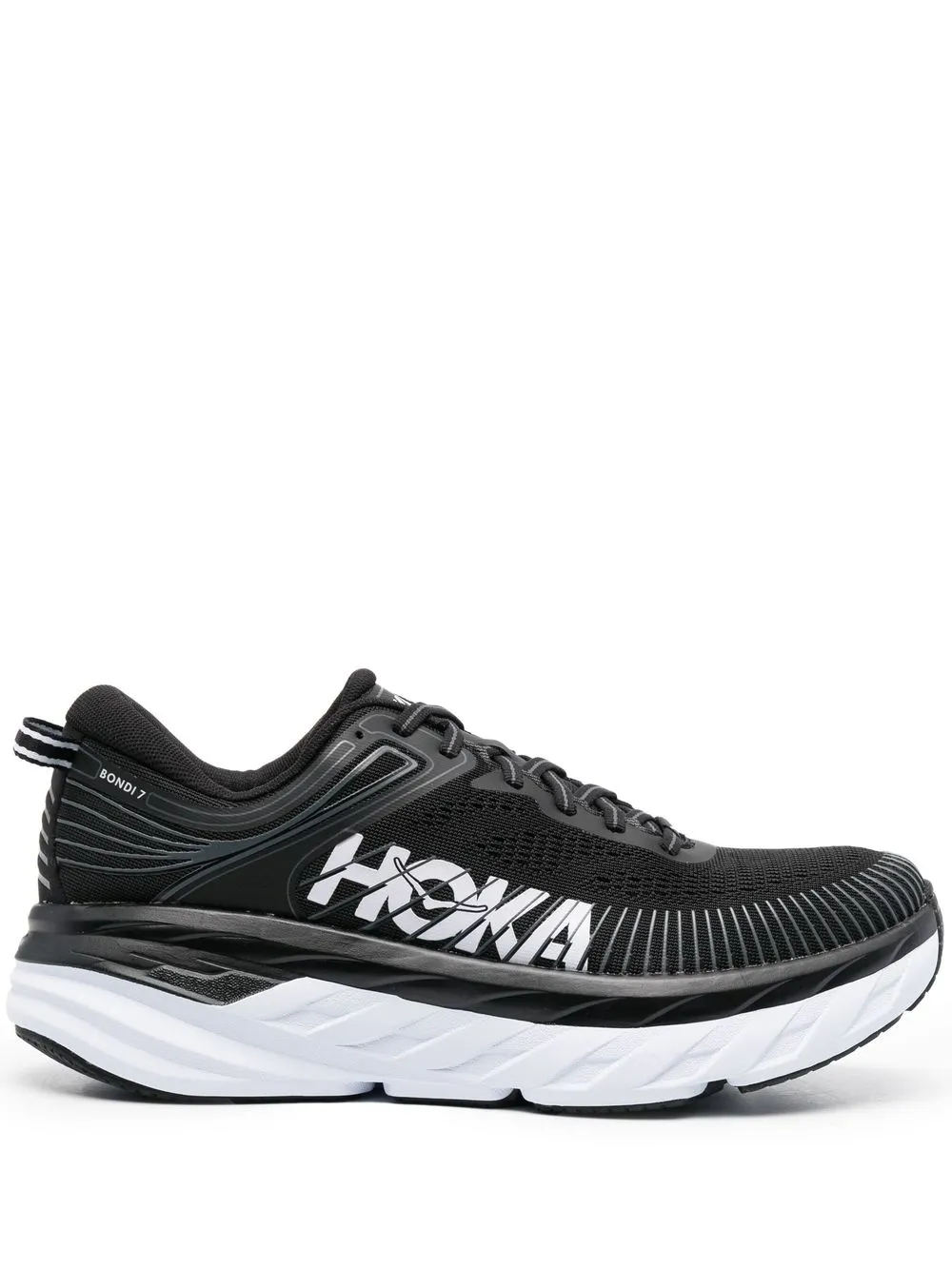 

Hoka One One tenis bajos Bondi 7 - Negro