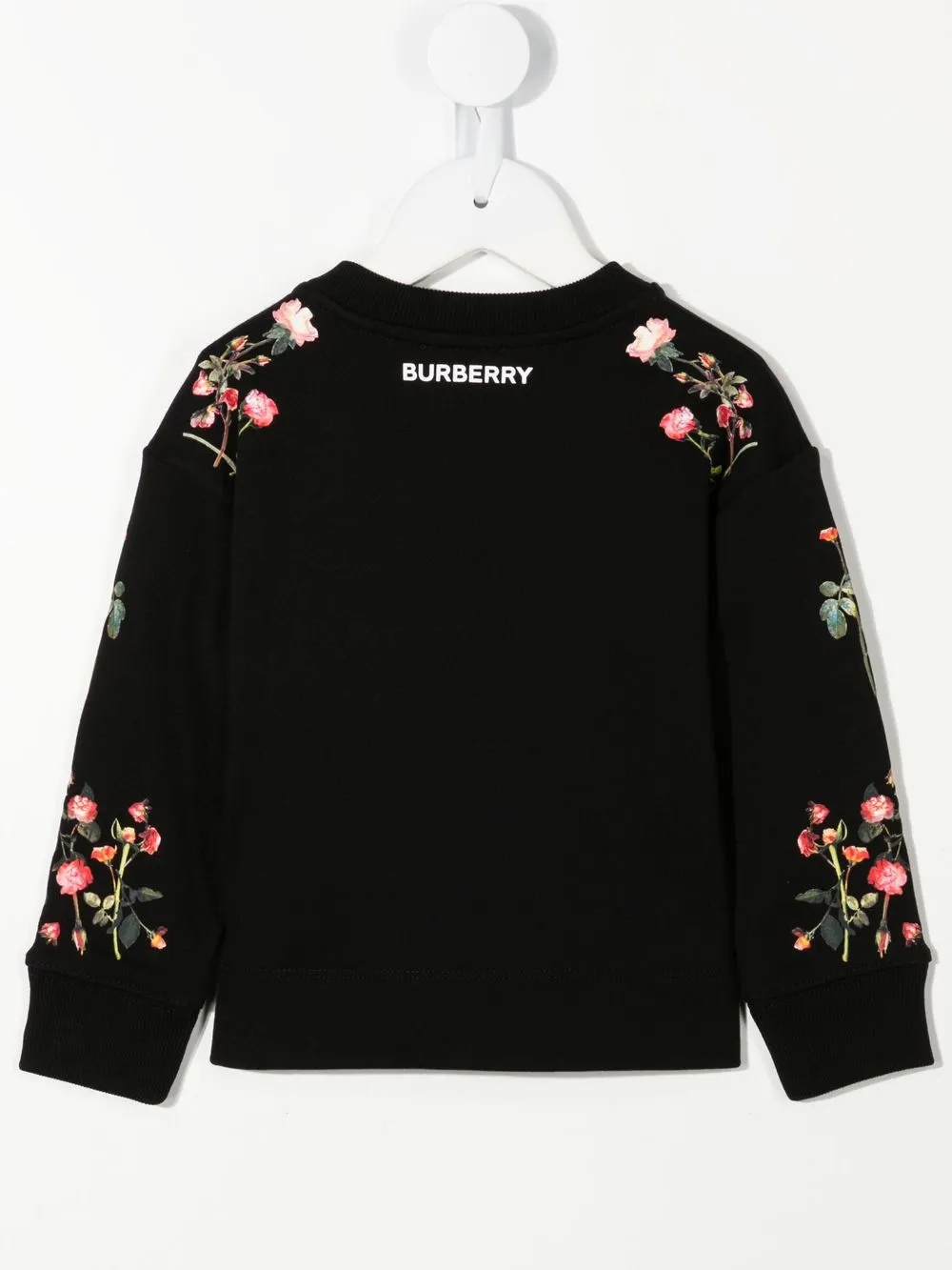 Burberry Kids Trui met ronde hals - Zwart