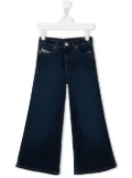 Diesel Kids mid-rise bootcut jeans - Blue