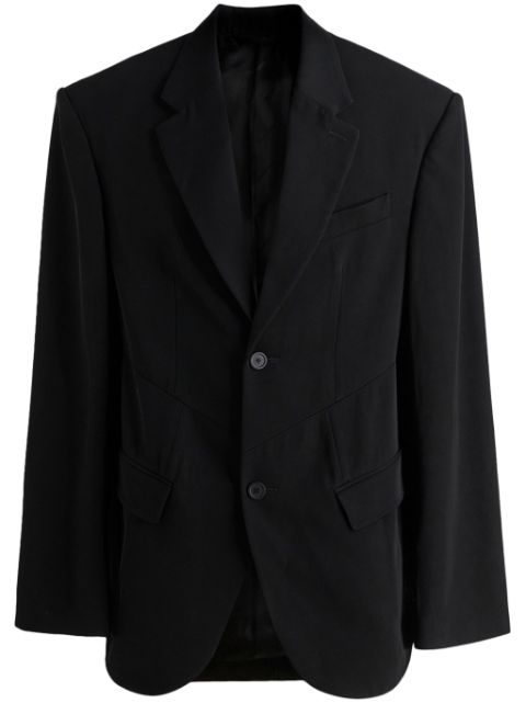 Balenciaga single-breasted oversized blazer Men