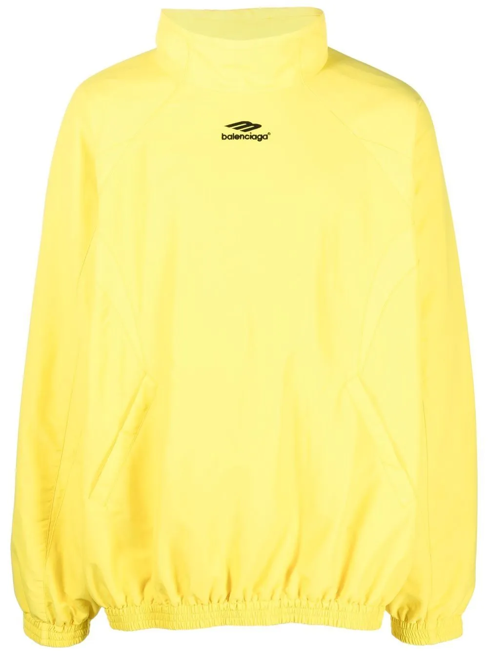 Balenciaga logo oversized sweatshirt | Yellow | Image 1