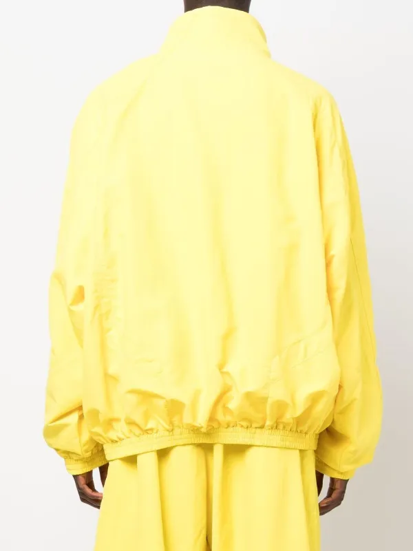 Balenciaga Logo Oversized Sweatshirt | Yellow | FARFETCH