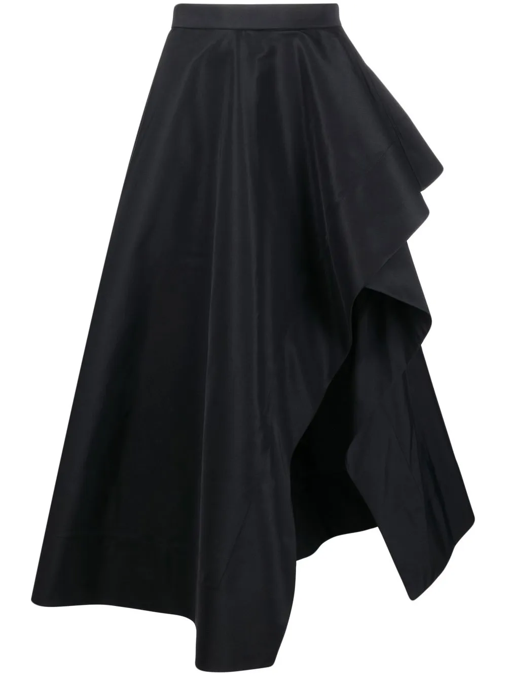 Alexander McQueen Asymmetric Ruffled A-line Skirt - Farfetch