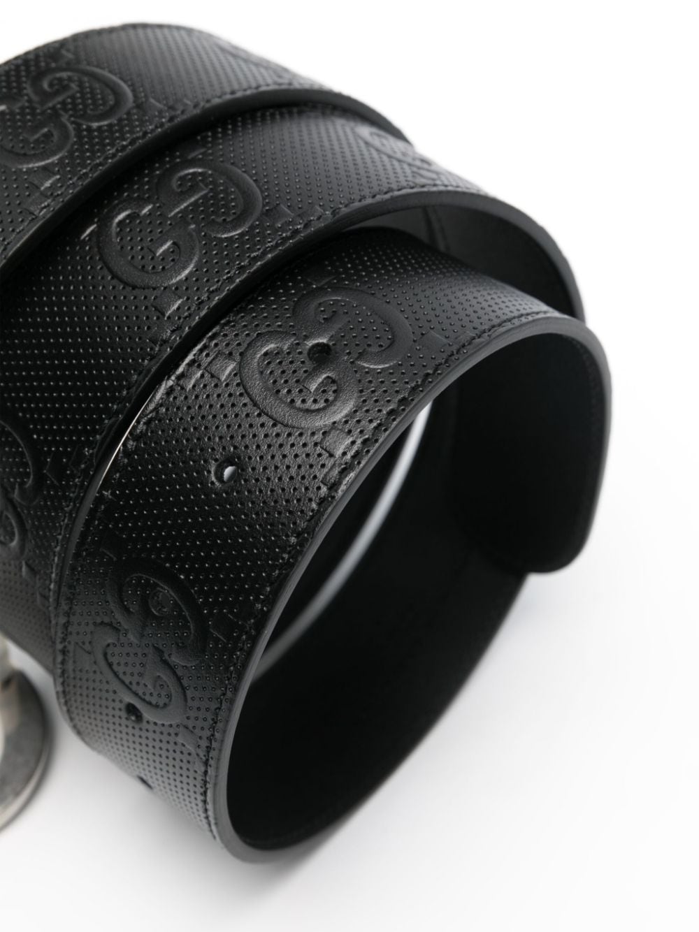 Image 2 of Gucci GG Marmont embossed belt