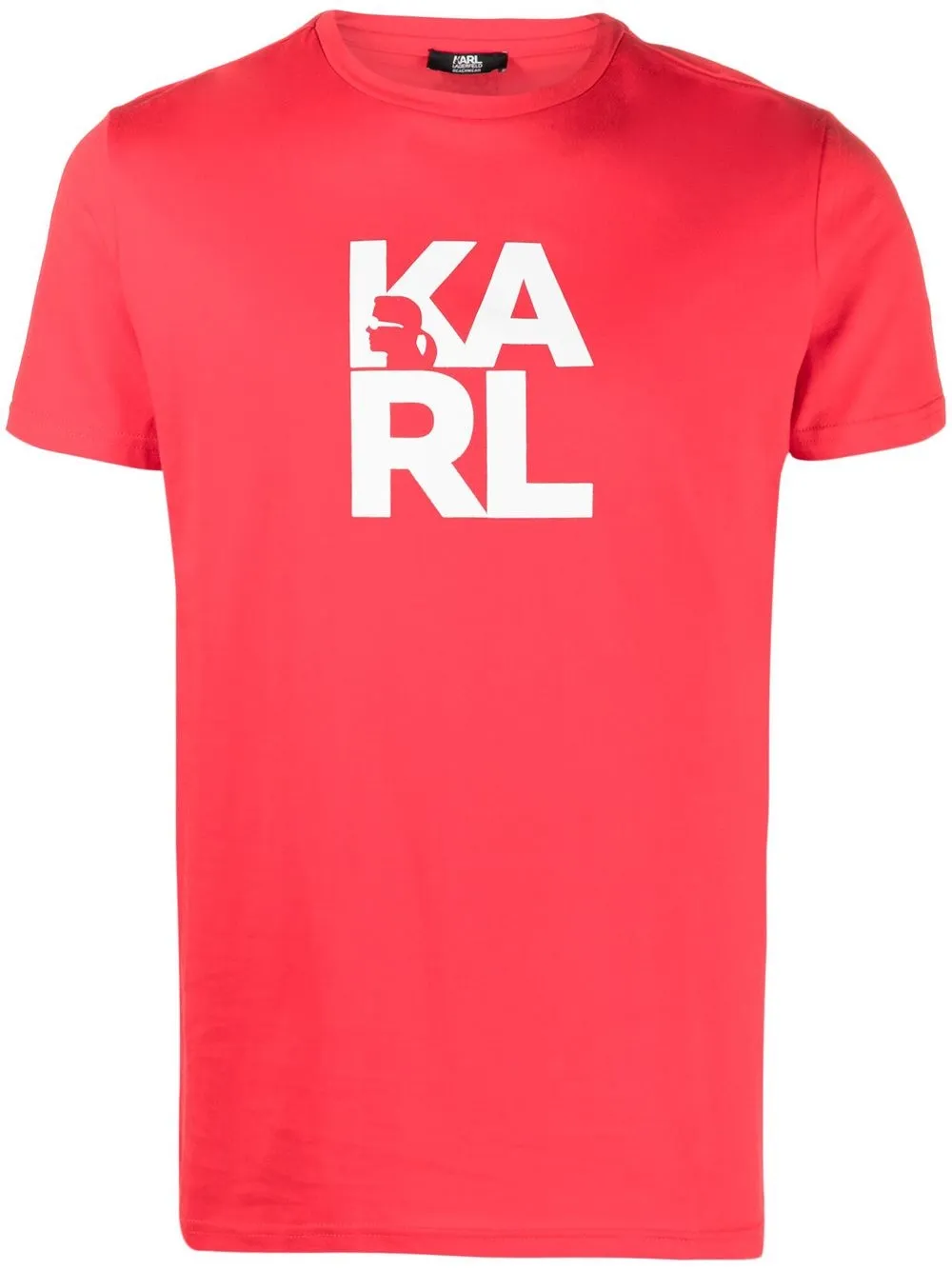 Karl Lagerfeld logo-print T-shirt - Farfetch