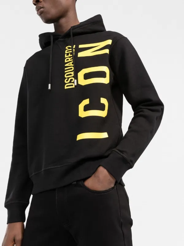 ディースクエアード DSQUARED デカロゴ入りパーカー ICON 20SS-