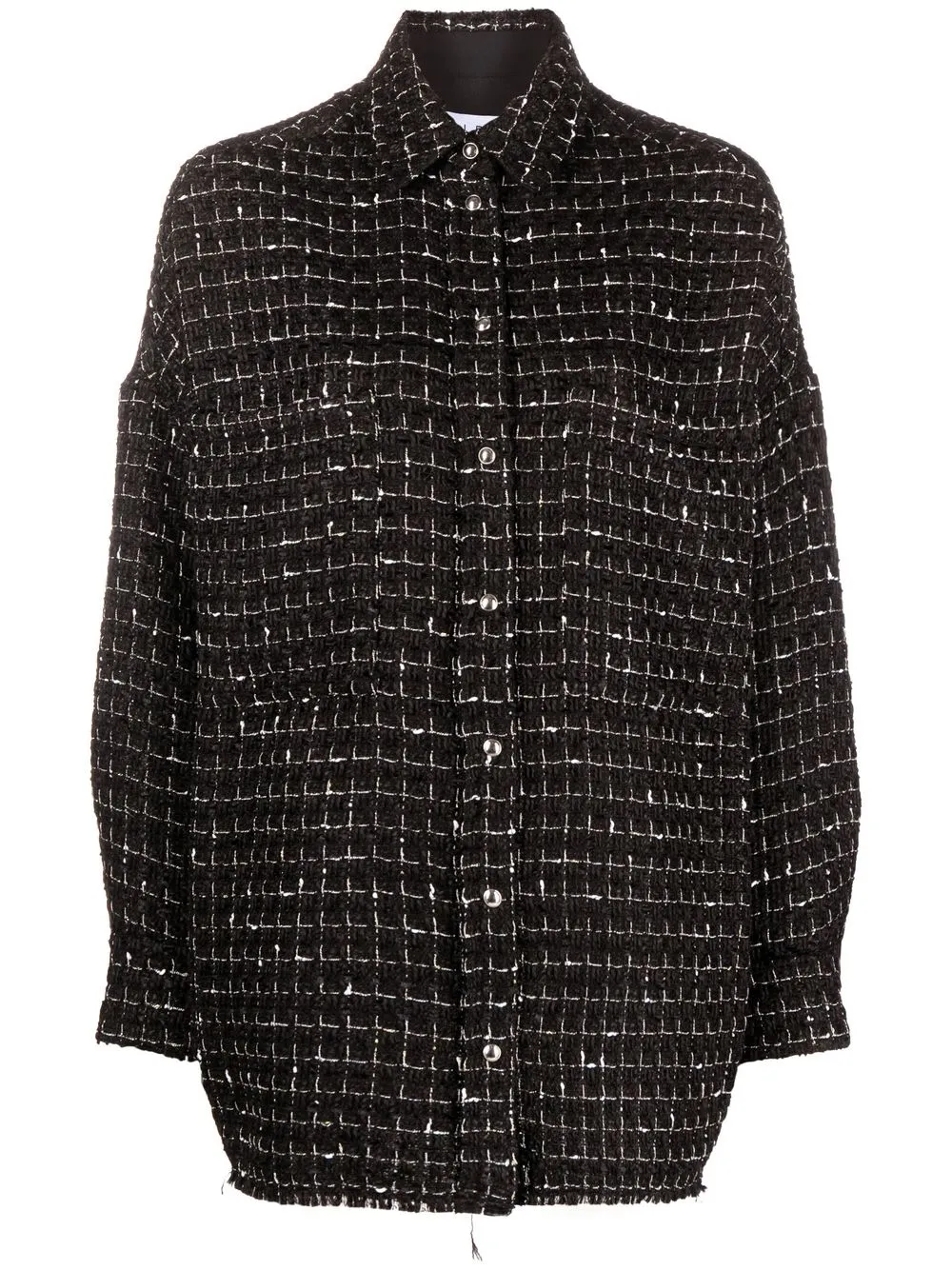 

IRO tweed shirt jacket - Black