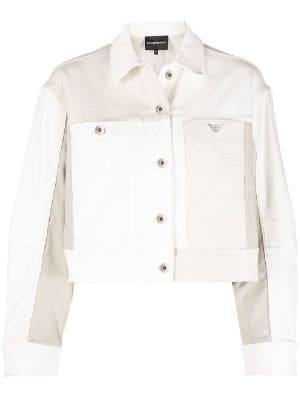 armani denim jacket women's