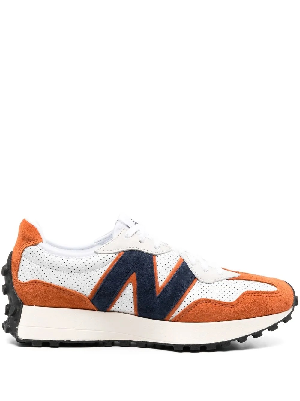 

New Balance tenis bajos 327 - Blanco