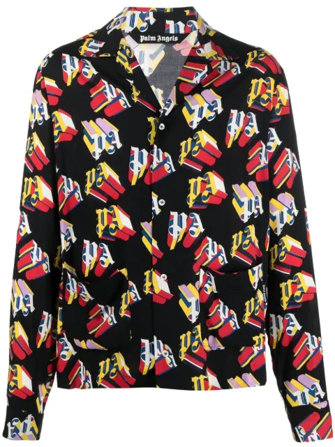 Palm Angels Overhemd met logoprint