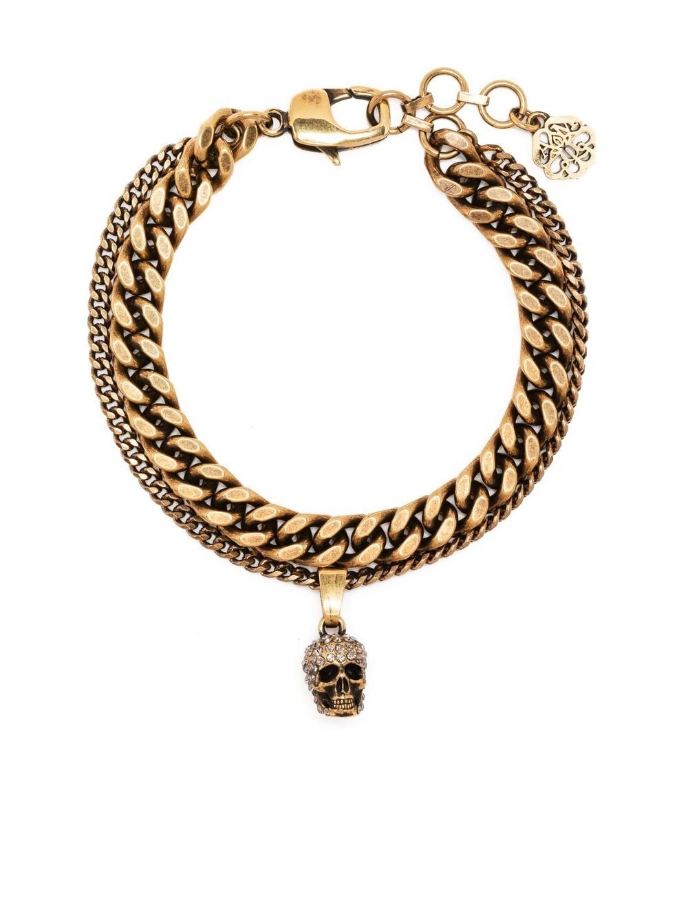 Image 1 of Alexander McQueen double chain bracelet