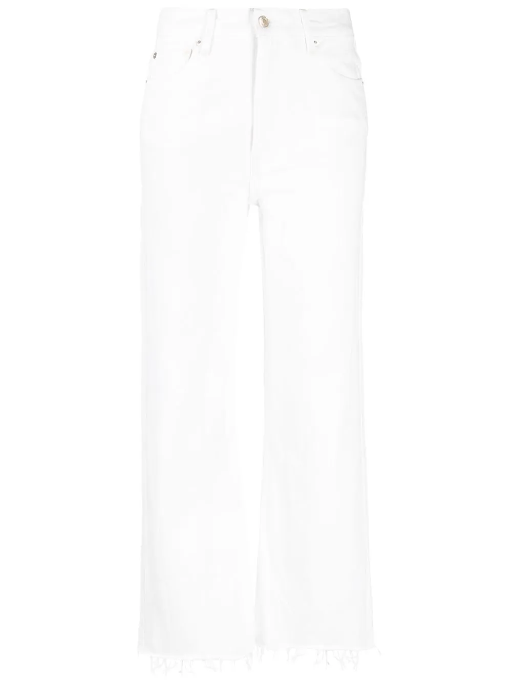 

IRO jeans Aiden capri rectos - Blanco