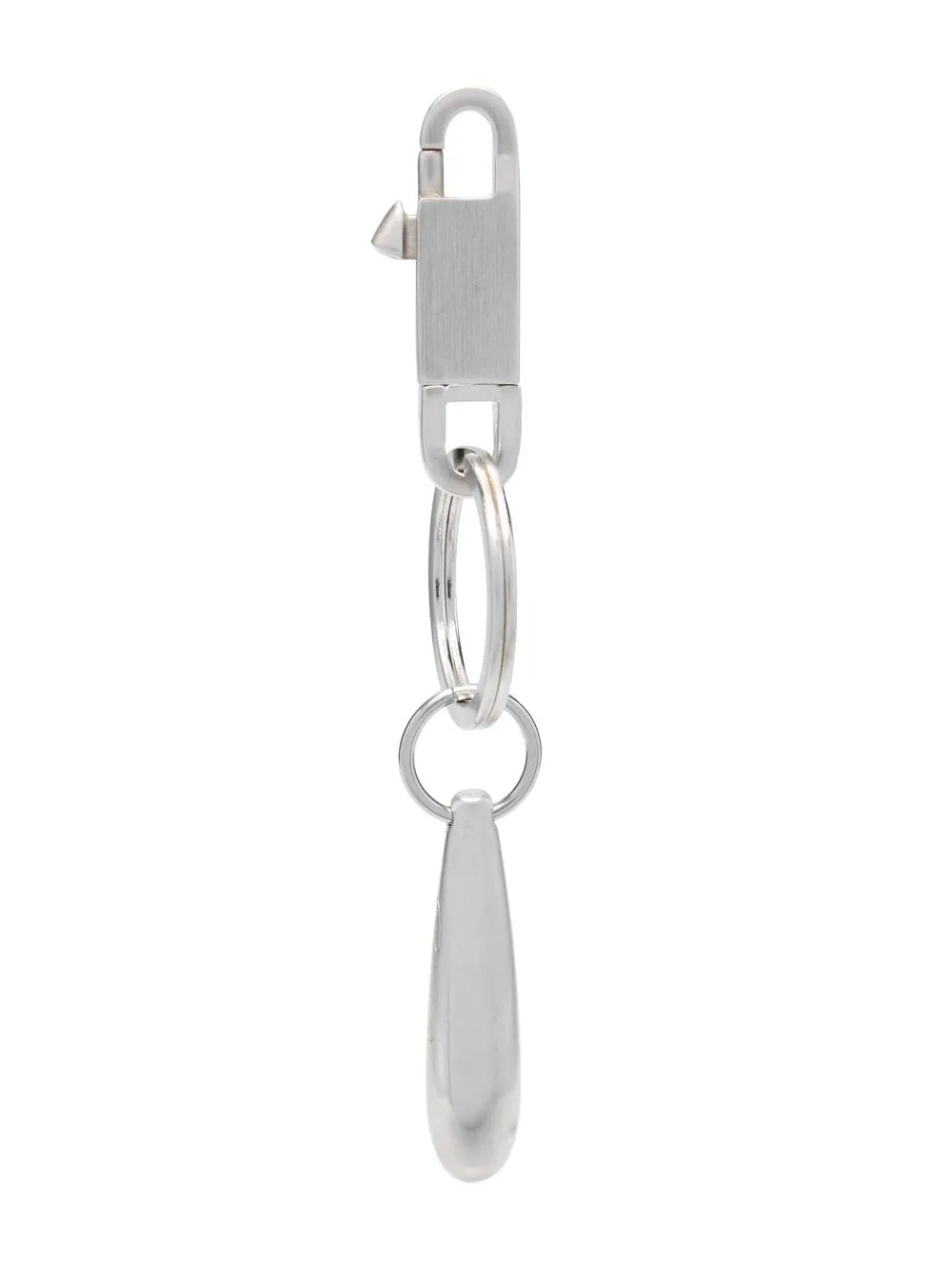 

Rick Owens teardrop pendant keyring - Silver