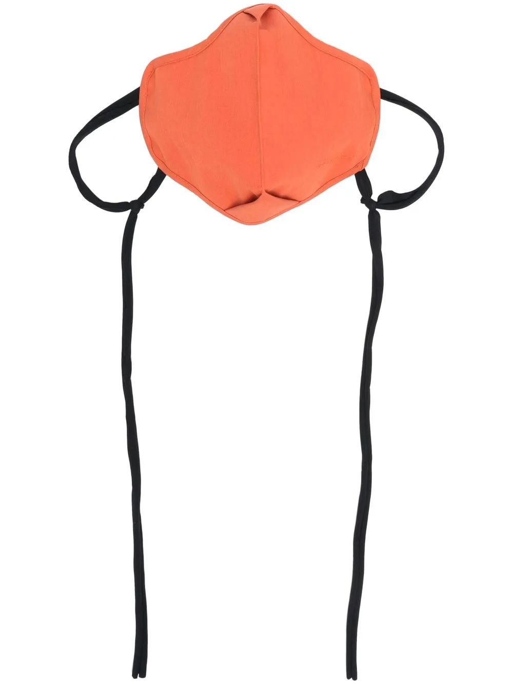 

Rick Owens sculpted face mask - Orange