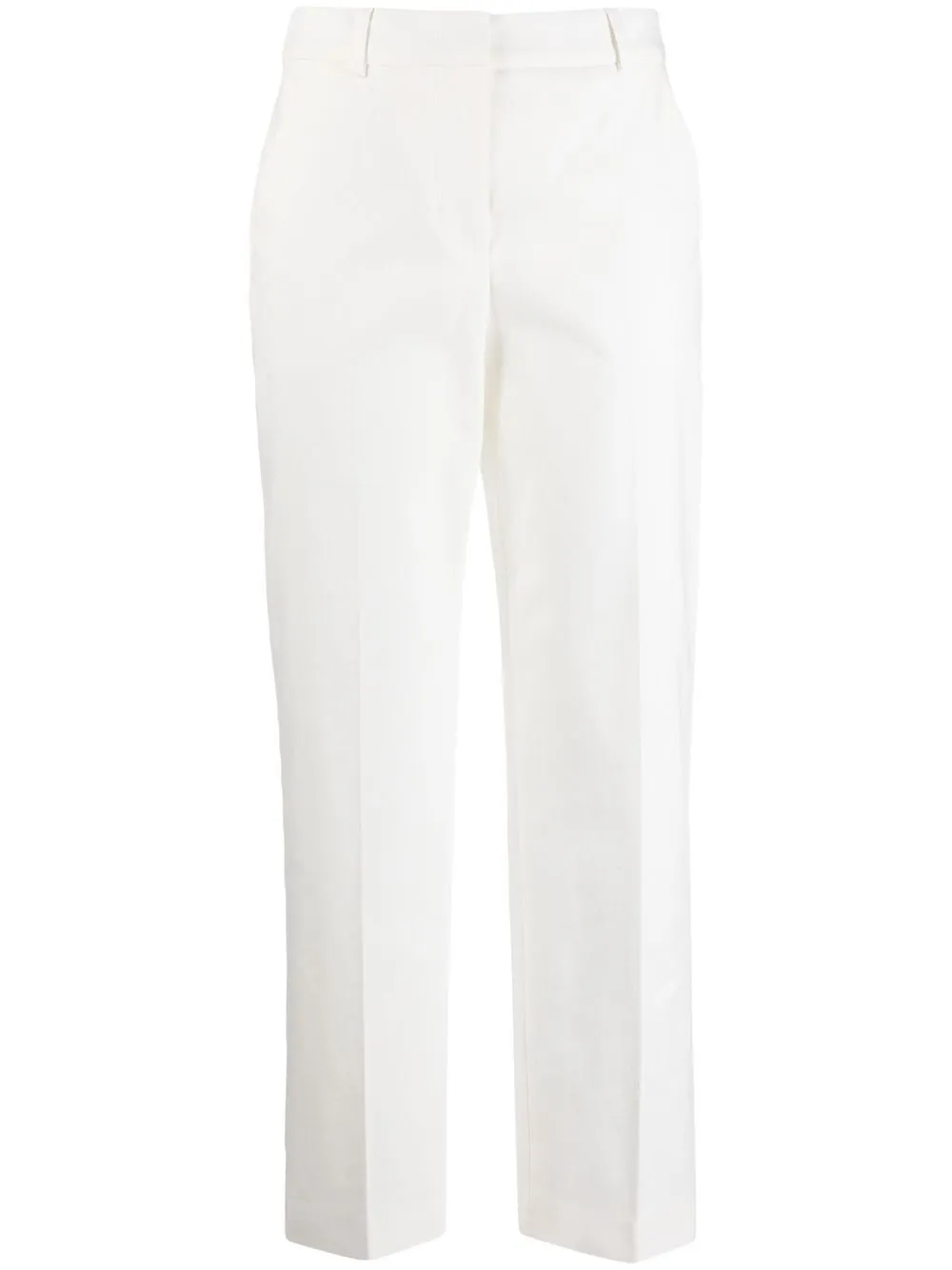 

Boutique Moschino pantalones de vestir capri - Blanco