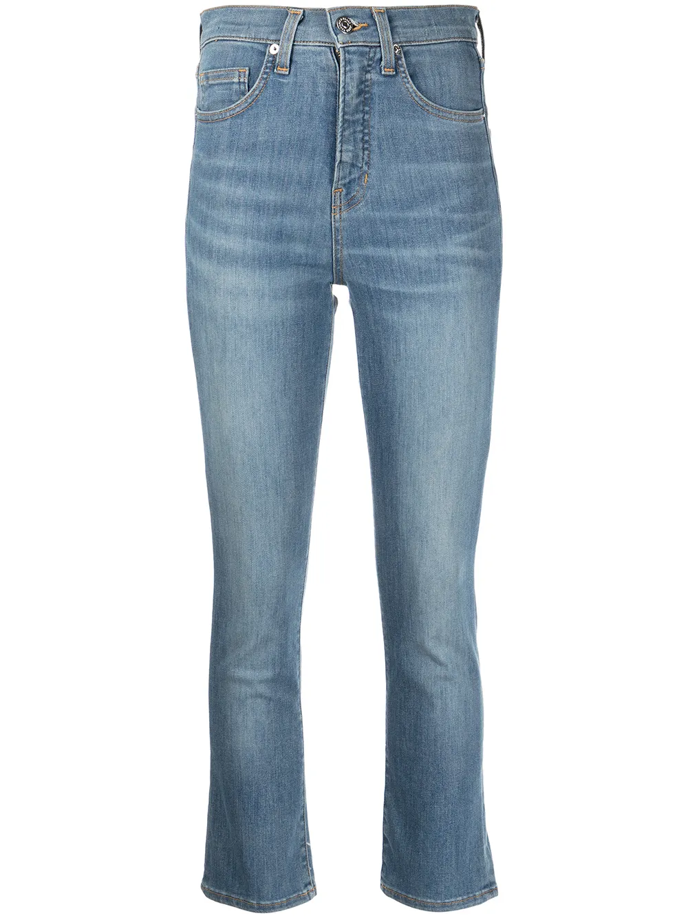 

Veronica Beard jeans Carley Kick acampanados - Azul