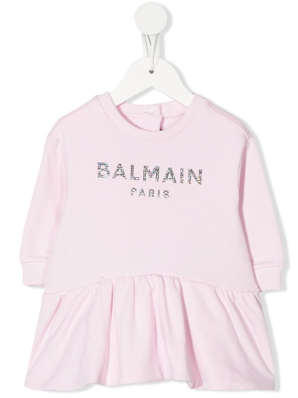 Image 1 of Balmain Kids logo-print casual dress