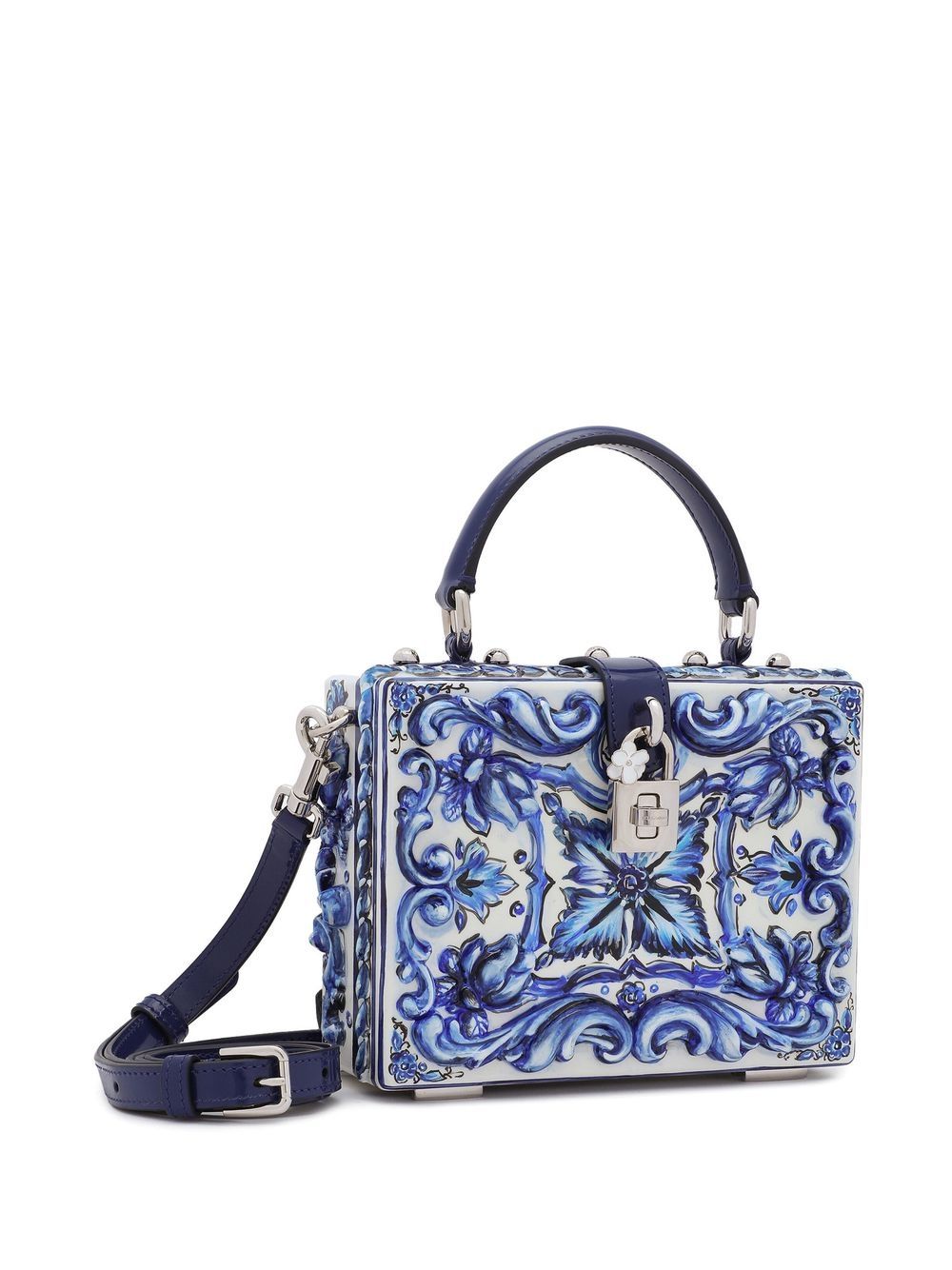 Dolce & Gabbana Majolica Box top-handle Bag - Farfetch