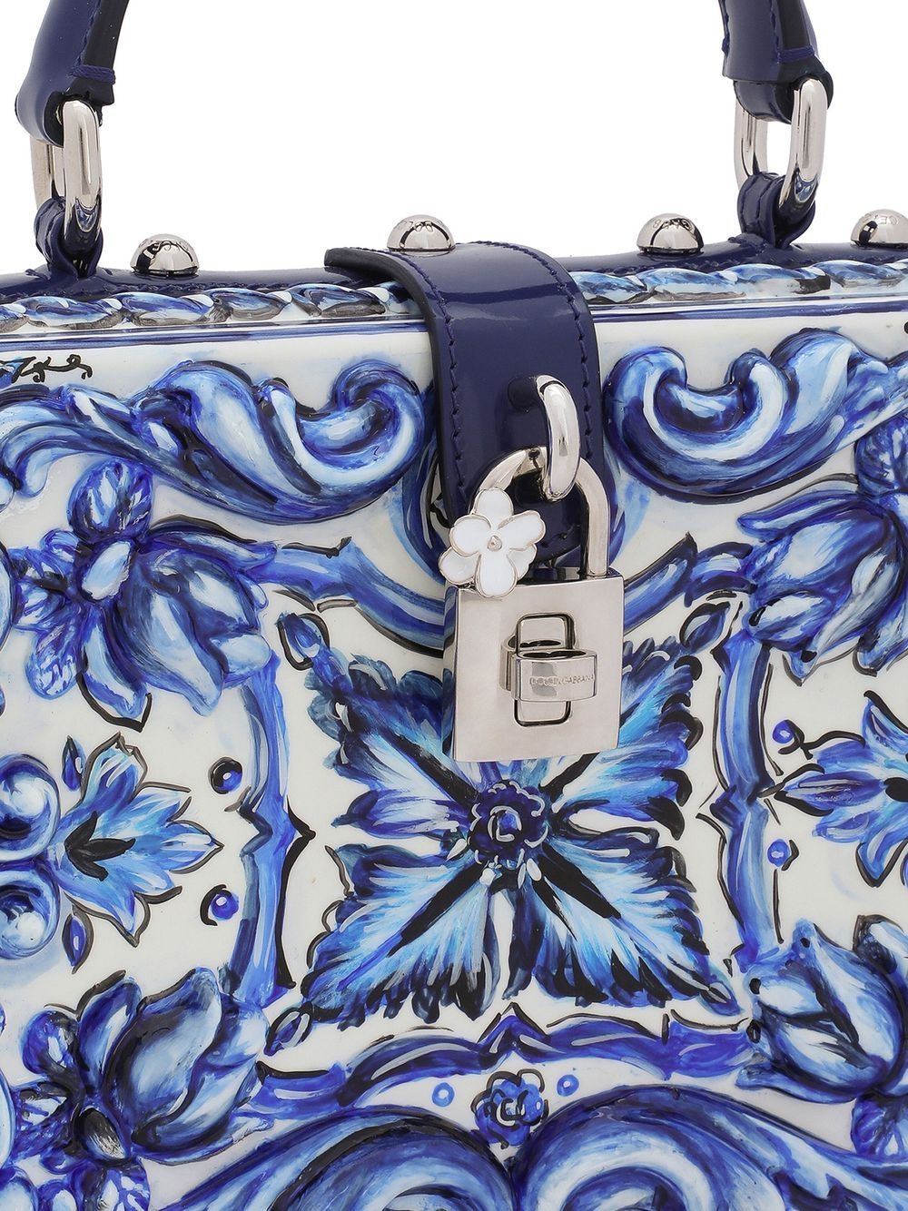 Dolce & Gabbana-Dolce & Gabbana Dauphine Majolica Printed Mini