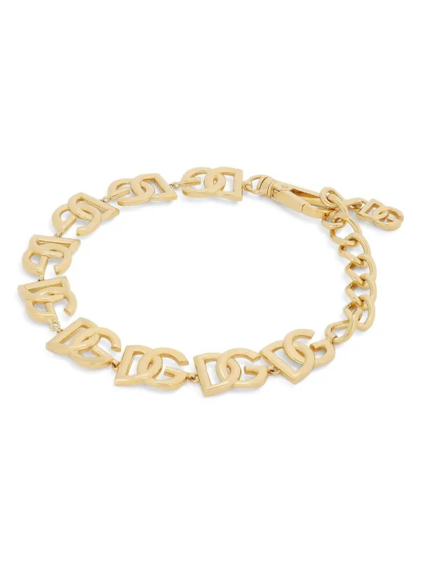 Dolce & Gabbana DG-logo chain-link Choker | Gold | FARFETCH