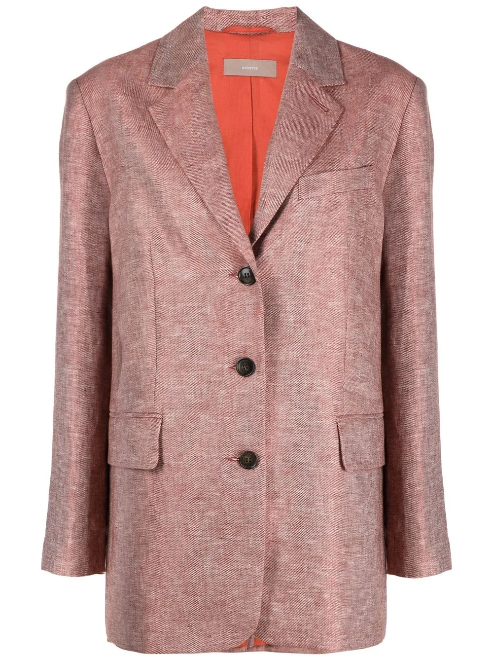 

12 STOREEZ blazer con botones - Naranja