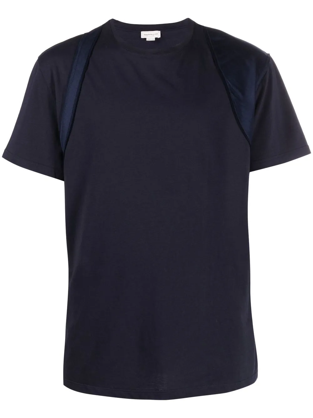 

Alexander McQueen playera manga corta - Azul