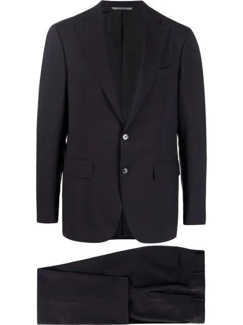 Canali single-breasted wool suit