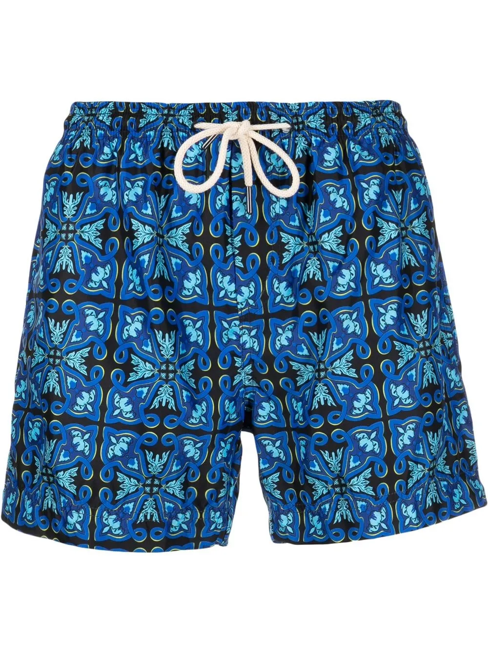 

PENINSULA SWIMWEAR shorts de playa con estampado gráfico - Azul