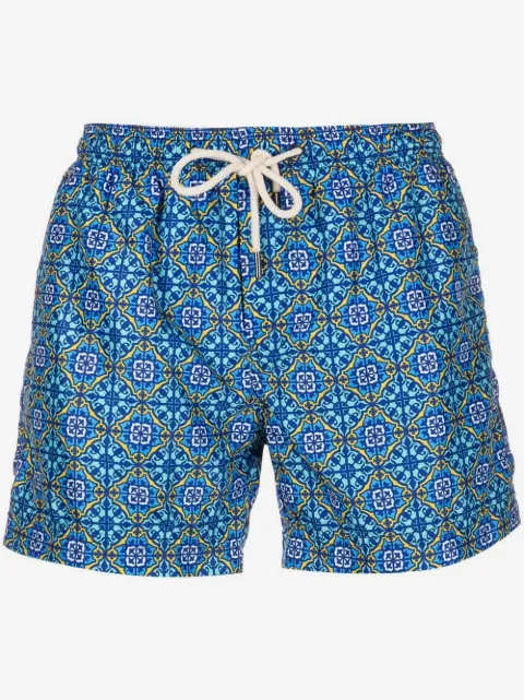 PENINSULA SWIMWEAR shorts de playa con estampado gráfico