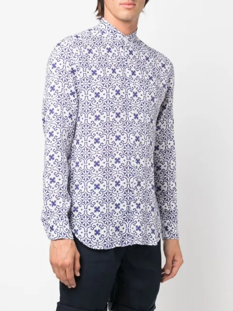 PENINSULA SWIMWEAR Tile Print Shirt - Farfetch
