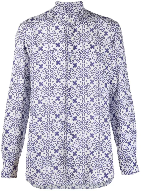PENINSULA SWIMWEAR Tile Print Shirt - Farfetch