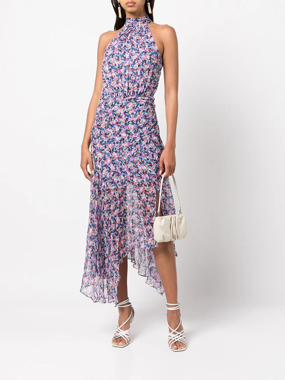 Veronica Beard Leia Halterneck Dress - Farfetch