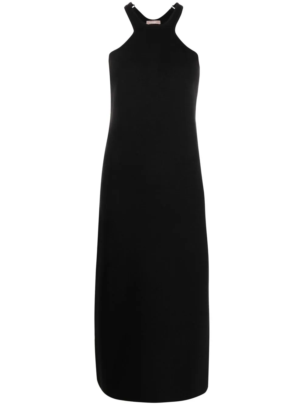 

12 STOREEZ vestido corto con cuello halter - Negro