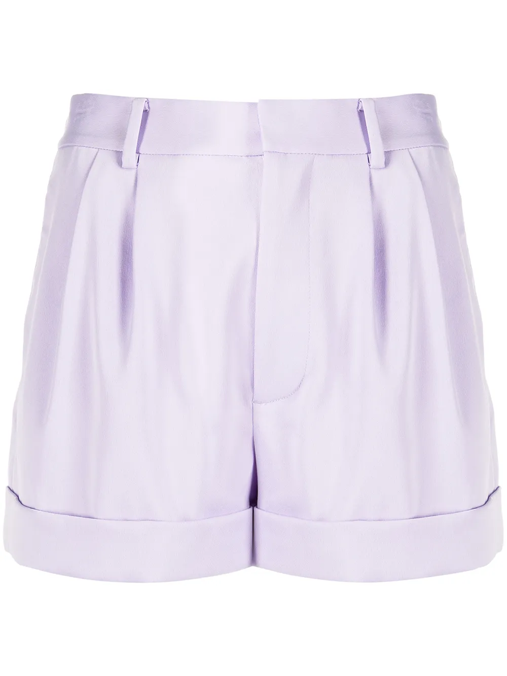 

Alice+Olivia shorts Conry plisados - Morado