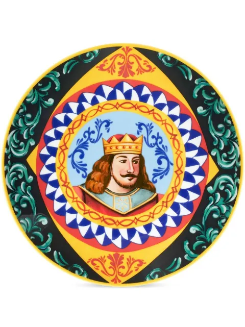 Dolce & Gabbana porcelain bread plates (set of 2)