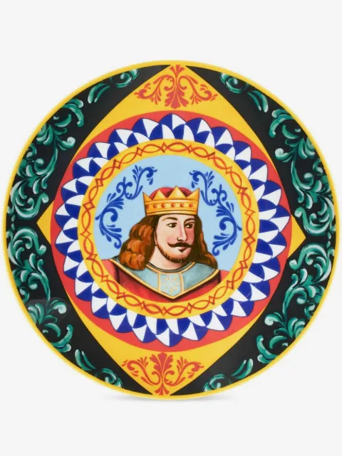 Dolce & Gabbana porcelain bread plates (set of 2)