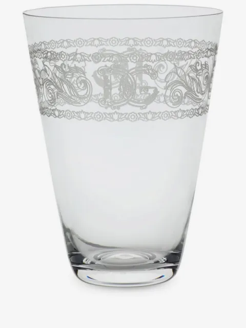 Dolce & Gabbana hand-blown glass cups (set of two)