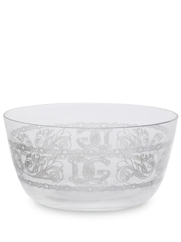 Dolce Gabbana set-of-two glass bowls