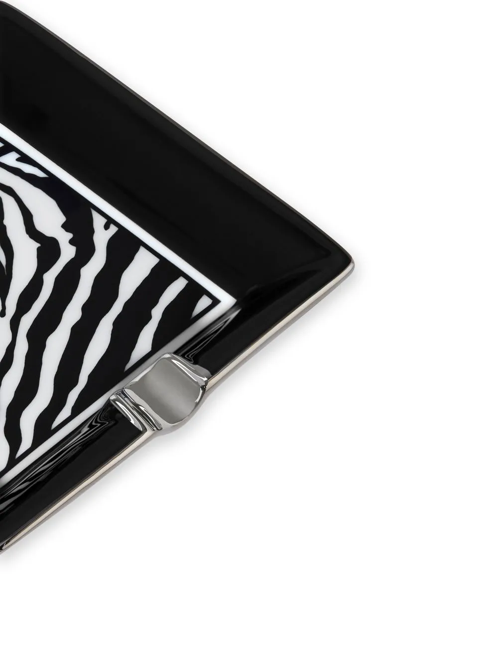Dolce & Gabbana zebra-print Porcelain ash-tray | Black | FARFETCH