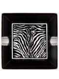 Dolce & Gabbana zebra-print porcelain ash-tray - Black