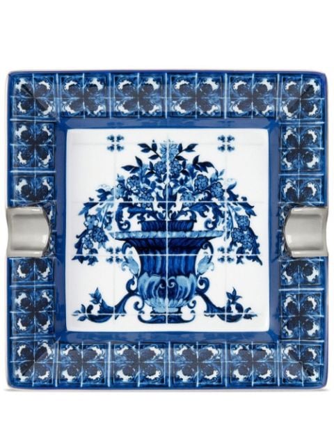 Dolce & Gabbana Cinzeiro de porcelana com contraste