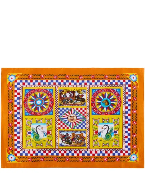 Dolce & Gabbana placemat-napkin set