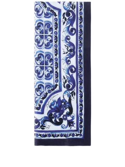 Dolce & Gabbana set of two linen napkins