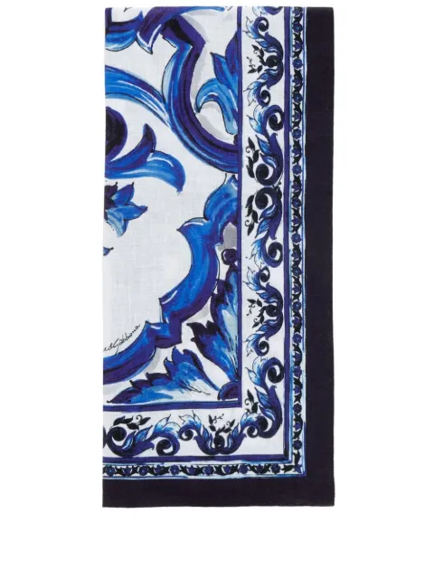 Dolce & Gabbana set of two linen napkins