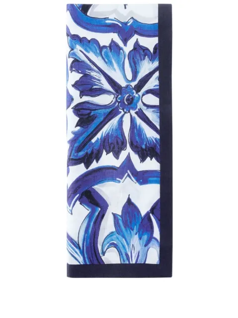 Dolce & Gabbana set of two linen napkins