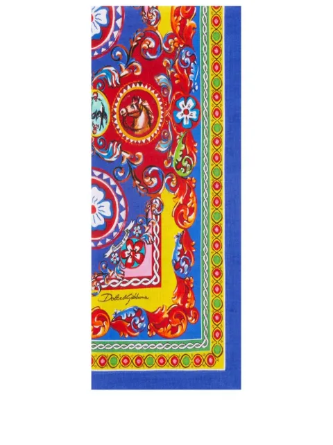 Dolce & Gabbana set of two linen napkins